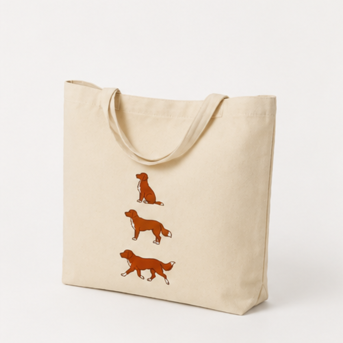 The Three Tollers Tote Bag