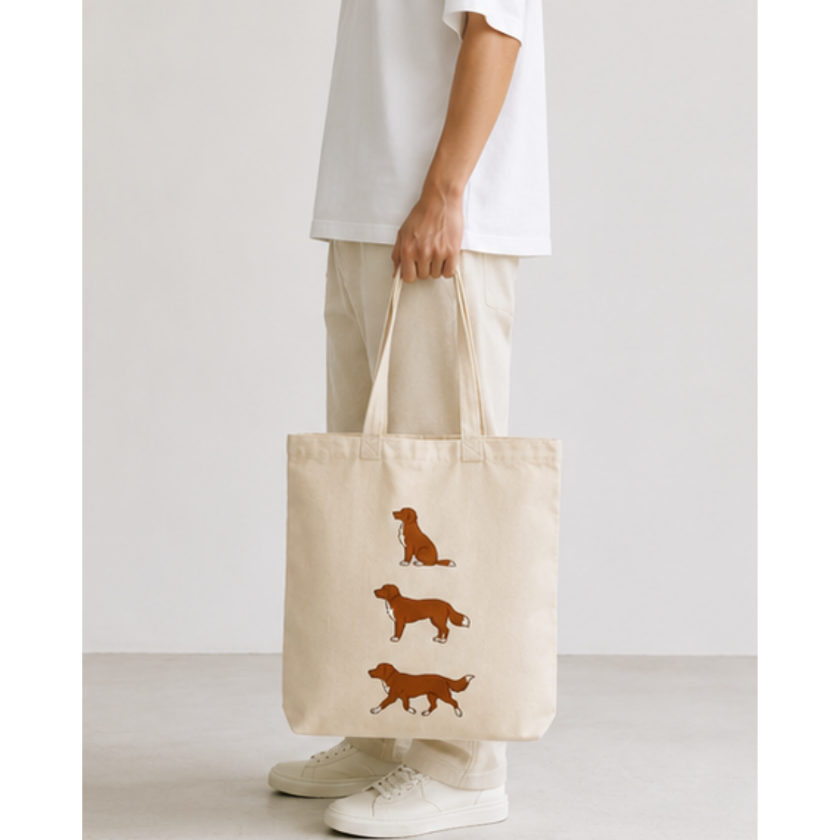 The Three Tollers Tote Bag