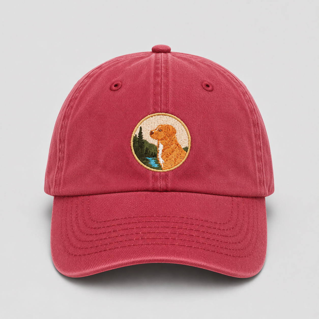 The Toller Icon Cap (Red)